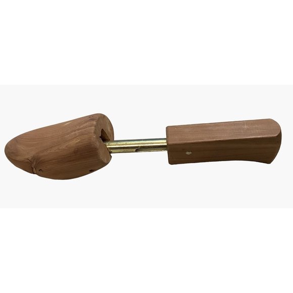 2 Rochester Shoe Co Wooden Tree Stretcher Woman's Large Adjustable Strap Vtg - Picture 9 of 9